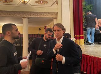 Iniziate le riprese con Roberto Mancini per gli spot promozionali 2022 della Regione