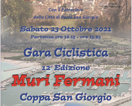 Ciclismo: Il 23 ottobre torna la classica Muri Fermani a P.S.Giorgio