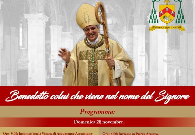 Ascoli, tutto pronto per l’ingresso del nuovo Vescovo Gianpiero Palmieri