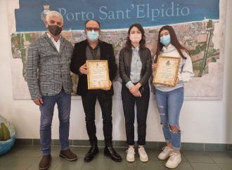 I campioni Moretti e Presti premiati dal Comune elpidiense