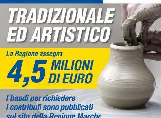Altri 4,5 milioni a favore delle piccole e micro imprese marchigiane dei settori tradizionale e artistico”