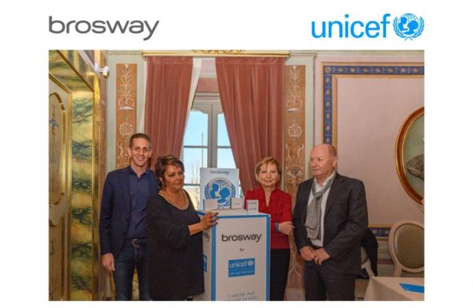 BROSWAY for UNICEF: la presentazione del progetto a Palazzo Alaleona