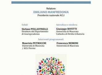 Tavola rotonda “Economia sociale e Terzo settore” alla presenza del Presidente nazionale delle ACLI Manfredonia